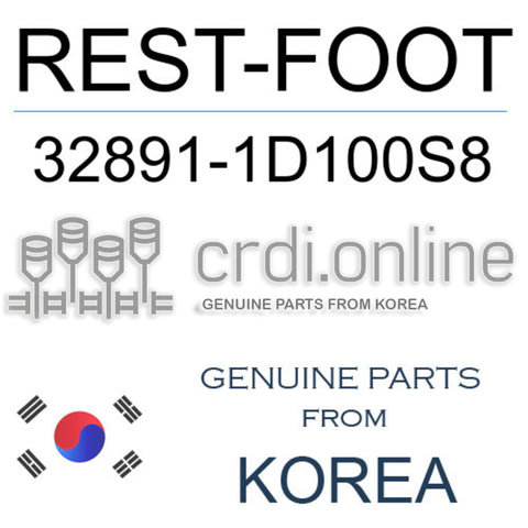 [ORIGINAL] REST-FOOT 32891-1D100S8 328911D100S8 32891 1D100S8