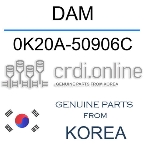 DAM 0K20A-50906C 0K20A50906C 0K20A 50906C