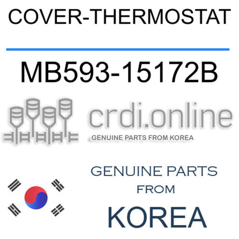 COVER-THERMOSTAT [ORIGINAL] MB593-15172B MB59315172B MB593 15172B