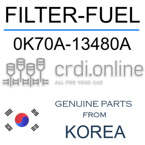 FILTER-FUEL [ORIGINAL] 0K70A-13480A 0K70A13480A 0K70A 13480A