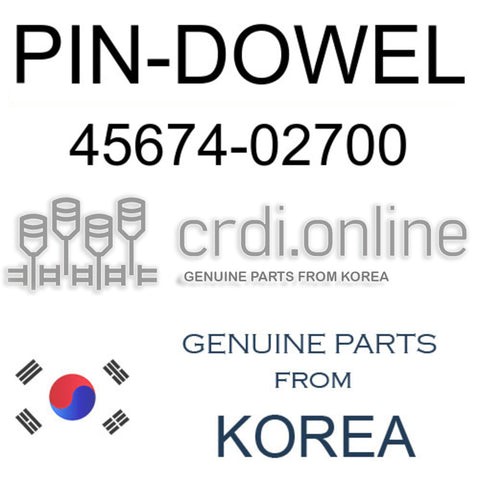PIN-DOWEL 45674-02700 4567402700 45674 02700