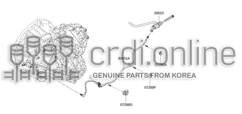 TUBE ASSY-CLUTCH 30851-4690R 308514690R 30851 4690R