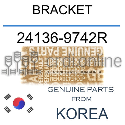 BRACKET [ORIGINAL] 24136-9742R 241369742R 24136 9742R
