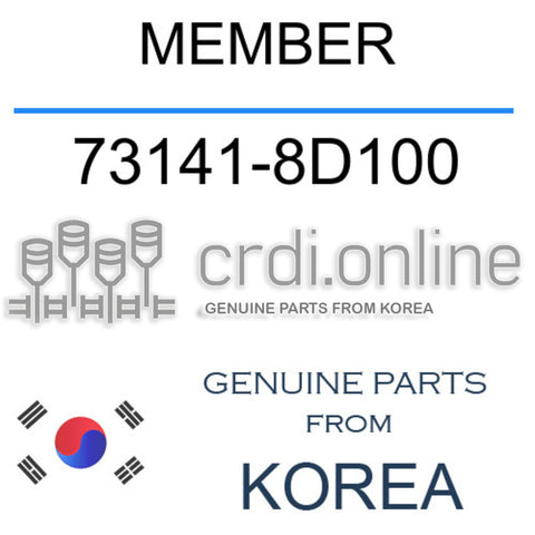 MEMBER 73141-8D100 731418D100 73141 8D100