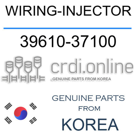 WIRING-INJECTOR [ORIGINAL] 39610-37100 3961037100 39610 37100