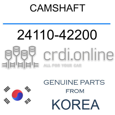 CAMSHAFT [ORIGINAL] 24110-42200 2411042200 24110 42200