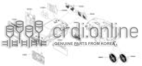 LABEL-FAN CAUTION [ORIGINAL] 97818-4815R 978184815R 97818 4815R