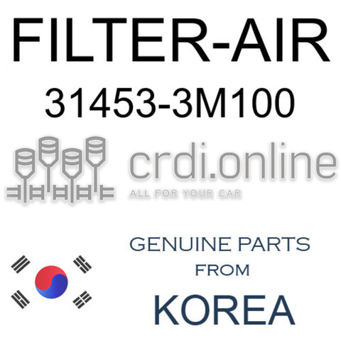 FILTER-AIR [ORIGINAL] 31453-3M100 314533M100 31453 3M100