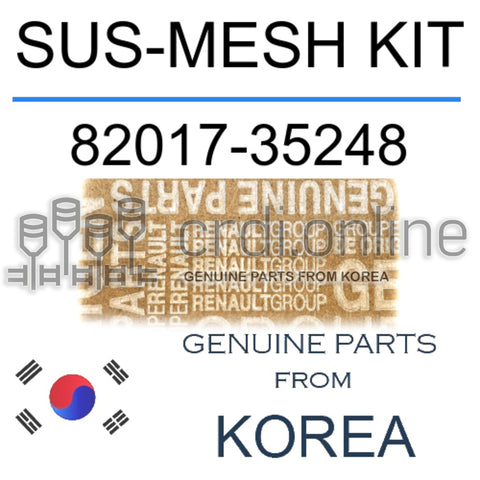SUS-MESH KIT [ORIGINAL] 82017-35248 8201735248 82017 35248