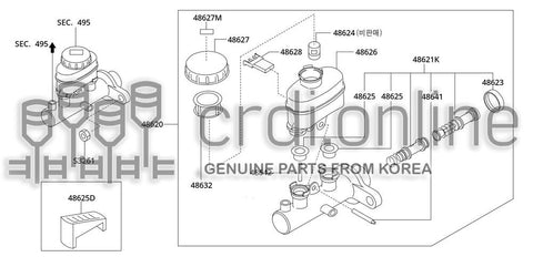 FILTER-BRAKEFLUID [ORIGINAL] 48632-31020 4863231020 48632 31020