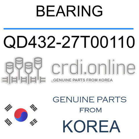 BEARING QD432-27T00110 QD43227T00110 QD432 27T00110