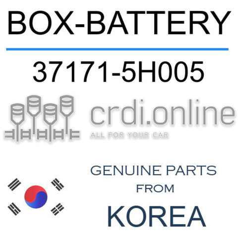 BOX-BATTERY 37171-5H005 371715H005 37171 5H005