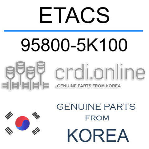ETACS [ORIGINAL] 95800-5K100 958005K100 95800 5K100
