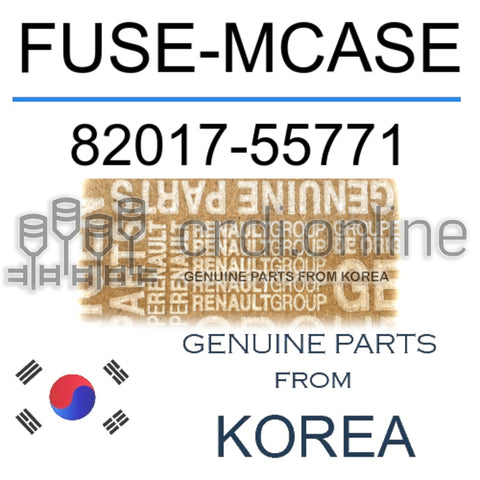 FUSE-MCASE [ORIGINAL] 82017-55771 8201755771 82017 55771