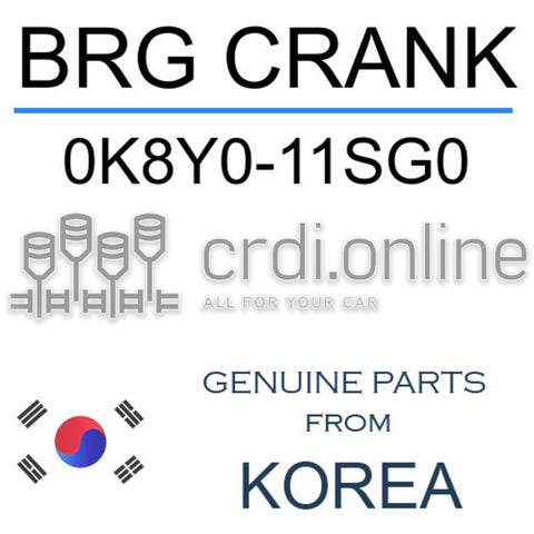BRG CRANK [ORIGINAL] 0K8Y0-11SG0 0K8Y011SG0 0K8Y0 11SG0