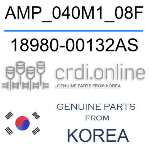 AMP_040M1_08F 18980-00132AS 1898000132AS 18980 00132AS