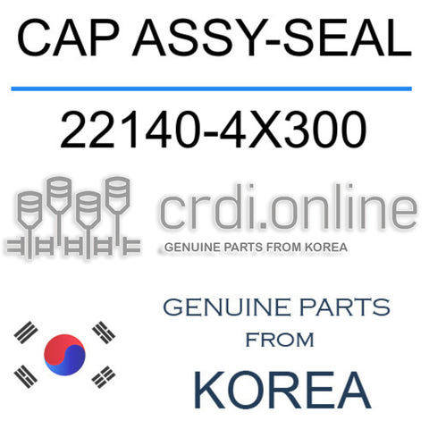 CAP ASSY-SEAL [ORIGINAL] 22140-4X300 221404X300 22140 4X300