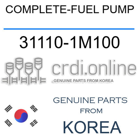 COMPLETE-FUEL PUMP [ORIGINAL] 31110-1M100 311101M100 31110 1M100