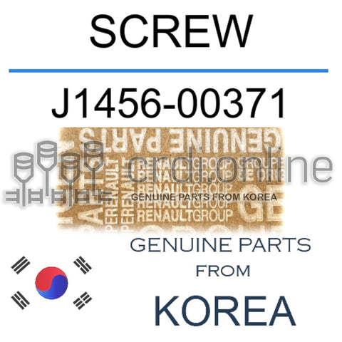 SCREW [ORIGINAL] J1456-00371 J145600371 J1456 00371