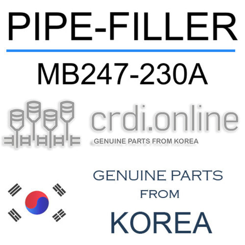 PIPE-FILLER MB247-230A MB247230A MB247 230A