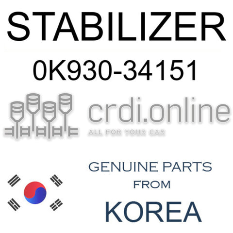 STABILIZER [ORIGINAL] 0K930-34151 0K93034151 0K930 34151