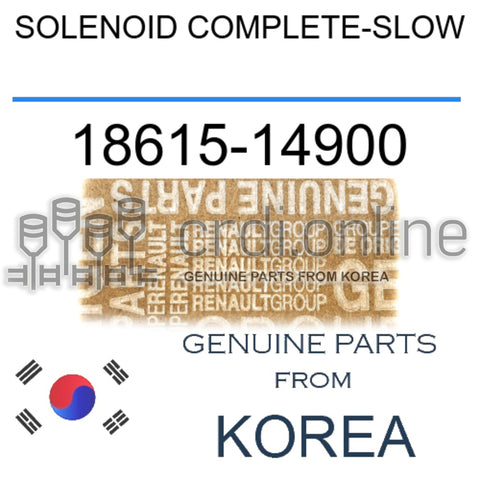 SOLENOID COMPLETE-SLOW [ORIGINAL] 18615-14900 1861514900 18615 14900
