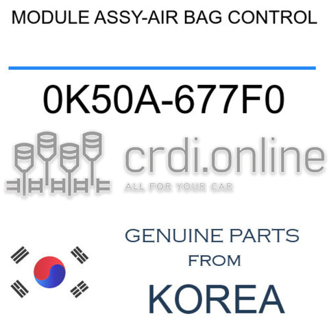 MODULE ASSY-AIR BAG CONTROL [ORIGINAL] 0K50A-677F0 0K50A677F0 0K50A 677F0