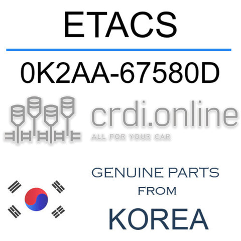 ETACS [ORIGINAL] 0K2AA-67580D 0K2AA67580D 0K2AA 67580D