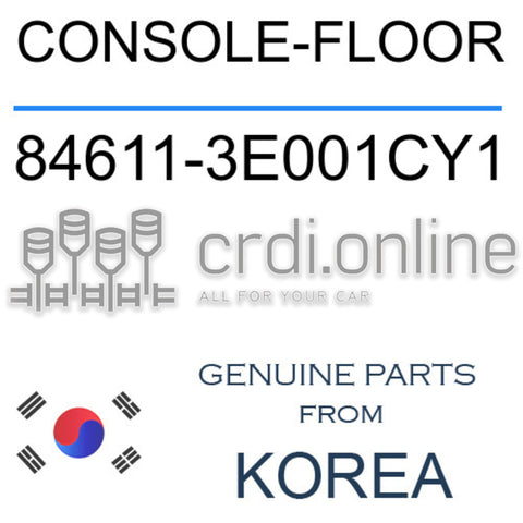 CONSOLE-FLOOR [ORIGINAL] 84611-3E001CY1 846113E001CY1 84611 3E001CY1