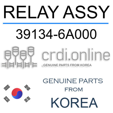RELAY ASSY [ORIGINAL] 39134-6A000 391346A000 39134 6A000