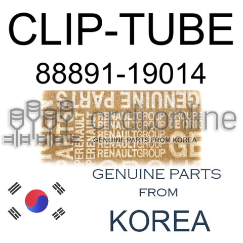 CLIP-TUBE [ORIGINAL] 88891-19014 8889119014 88891 19014