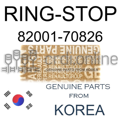 RING-STOP [ORIGINAL] 82001-70826 8200170826 82001 70826