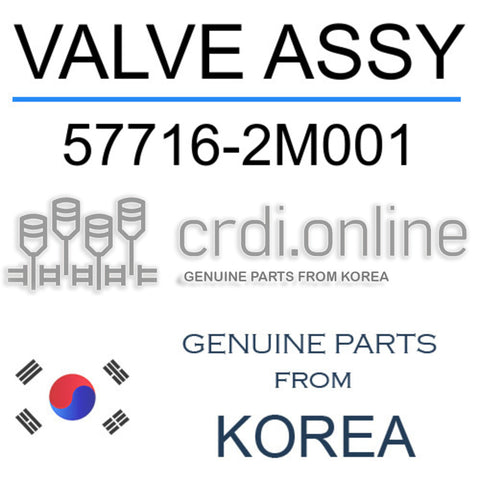 VALVE ASSY [ORIGINAL] 57716-2M001 577162M001 57716 2M001