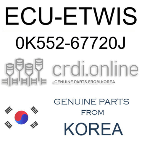 ECU-ETWIS [ORIGINAL] 0K552-67720J 0K55267720J 0K552 67720J