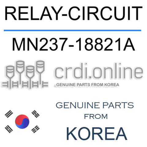 RELAY-CIRCUIT [ORIGINAL] MN237-18821A MN23718821A MN237 18821A