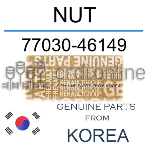 NUT [ORIGINAL] 77030-46149 7703046149 77030 46149
