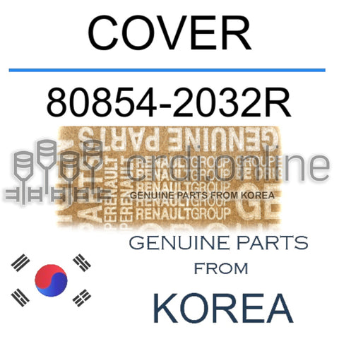 COVER [ORIGINAL] 80854-2032R 808542032R 80854 2032R