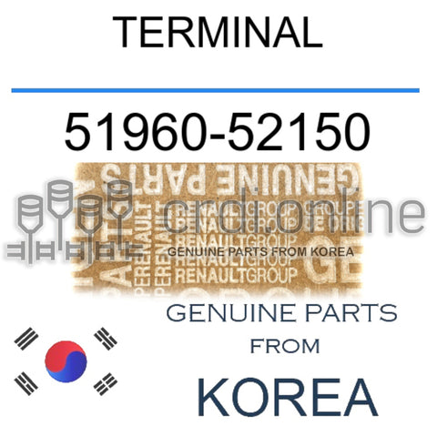 TERMINAL [ORIGINAL] 51960-52150 5196052150 51960 52150