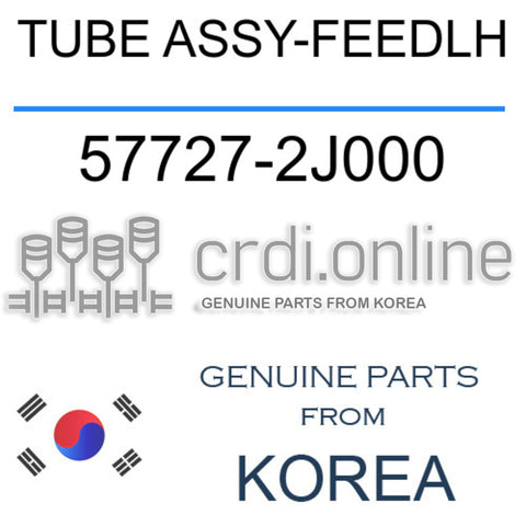 TUBE ASSY-FEEDLH [ORIGINAL] 57727-2J000 577272J000 57727 2J000