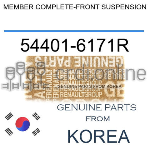 MEMBER COMPLETE-FRONT SUSPENSION [ORIGINAL] 54401-6171R 544016171R 54401 6171R