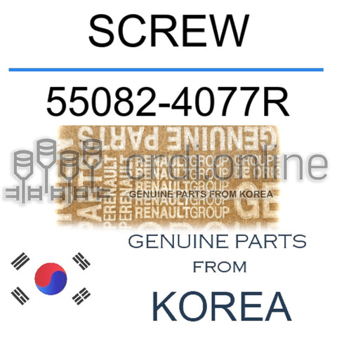 SCREW [ORIGINAL] 55082-4077R 550824077R 55082 4077R