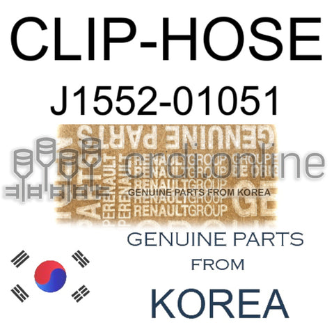 CLIP-HOSE [ORIGINAL] J1552-01051 J155201051 J1552 01051