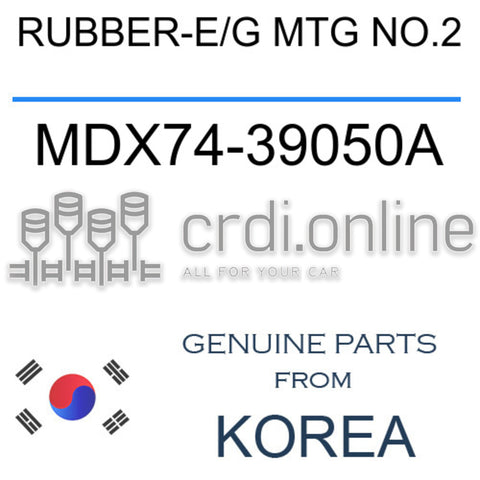 RUBBER-E/G MTG NO.2 [ORIGINAL] MDX74-39050A MDX7439050A MDX74 39050A