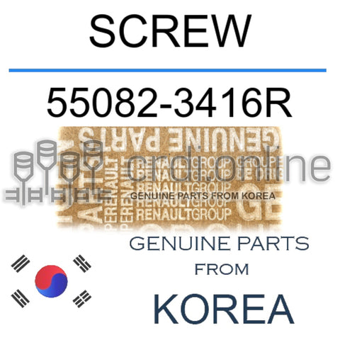 SCREW [ORIGINAL] 55082-3416R 550823416R 55082 3416R