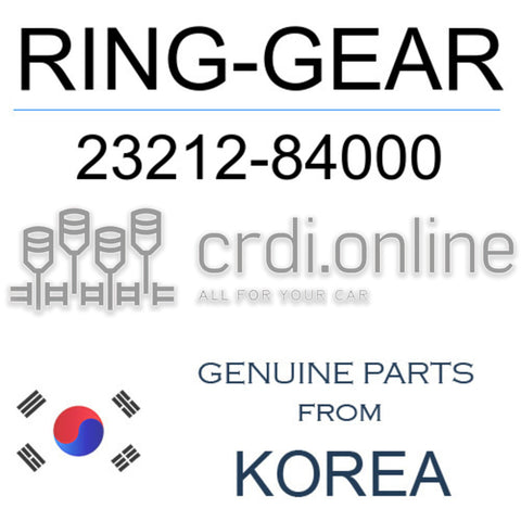 RING-GEAR [ORIGINAL] 23212-84000 2321284000 23212 84000