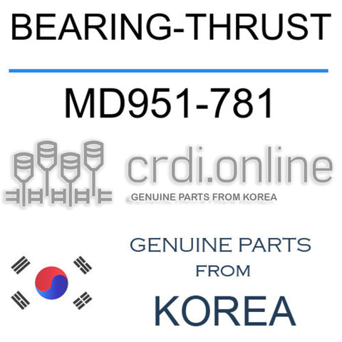 BEARING-THRUST MD951-781 MD951781 MD951 781