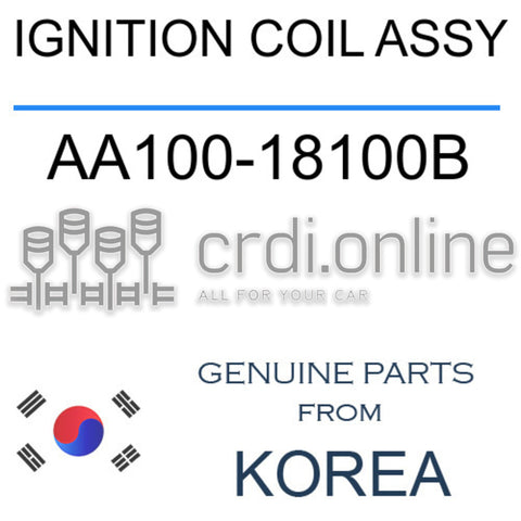 IGNITION COIL ASSY [ORIGINAL] AA100-18100B AA10018100B AA100 18100B