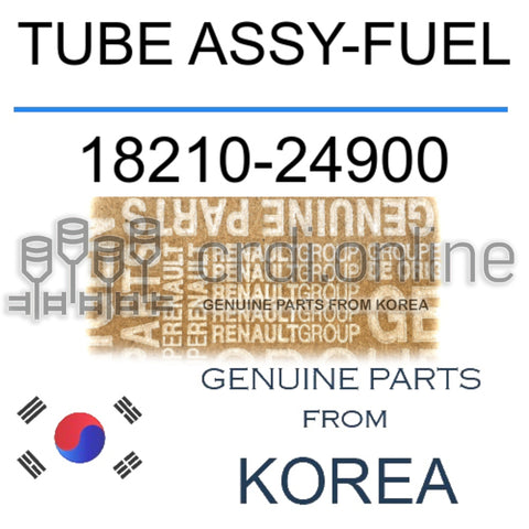 TUBE ASSY-FUEL [ORIGINAL] 18210-24900 1821024900 18210 24900