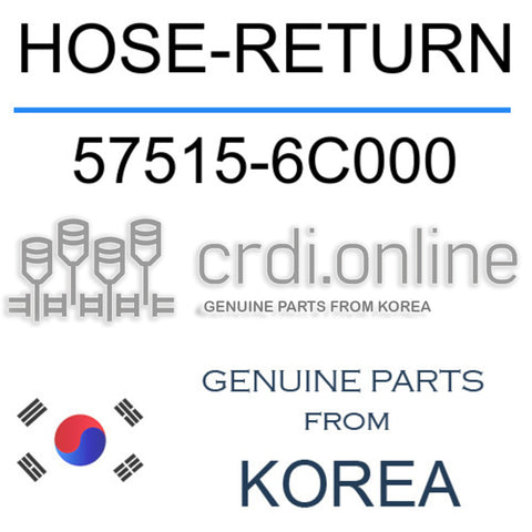 HOSE-RETURN 57515-6C000 575156C000 57515 6C000