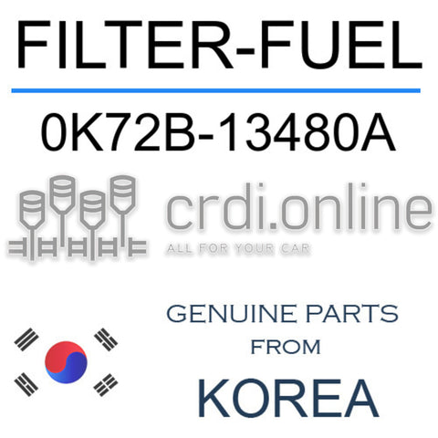 FILTER-FUEL [ORIGINAL] 0K72B-13480A 0K72B13480A 0K72B 13480A